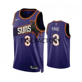 Dres Phoenix Suns Chris Paul 3 Nike 2022-23 Icon Edition Ljubičasta Swingman - Muške